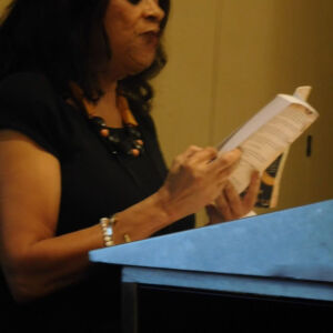 woman reading