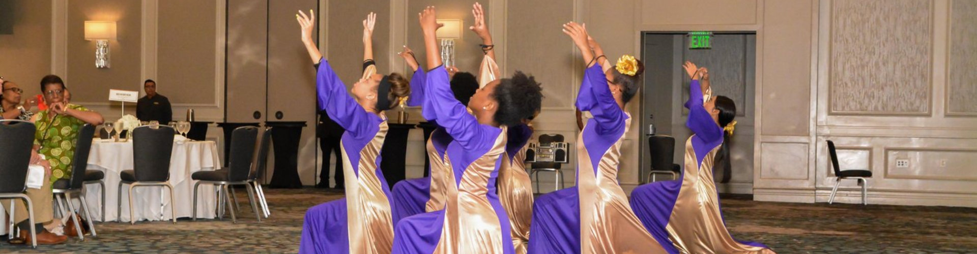 group of girls dancing